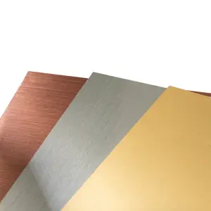 Golden sign Large Perspex Acril Acrilico Lamina Sheet Stock Transparent ein Grade Cast extrudiertes Acryl 3mm klar