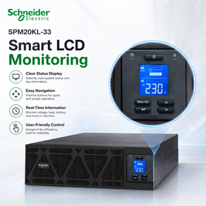 <span class=keywords><strong>UPS</strong></span> en Línea Schneider <span class=keywords><strong>APC</strong></span> SPM20KL-33, 20KVA/20KW, 380V, Sistema de Alimentación Ininterrumpida para Servidor, Fuente de Energía de Emergencia - Product Image 3