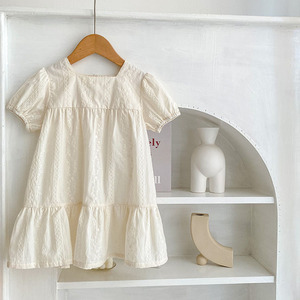Zusjes meisjesjurk zomer nieuw borduurwerk kinderen prinsessenrok baby romper katoen babykleding - Product Image 5