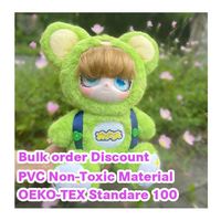 Ensemble de figurines d'anime en PVC personnalisées OEM, cadeau pour enfants, boîtes mystères, jouets en peluche, vitrine, jouets en vinyle