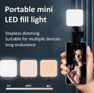 Lampu Portabel IStapromo Gifts 3 Tingkat Kecerahan Mini Lampu LED Isi Ulang Selfie Ring Light untuk Live Streaming - Product Image 2