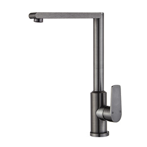 Super Factory Kitchen Faucet Single Handle Deck Mounted Ceramic Valve 360 Degree Rotate Modern Style - Product Image 5
