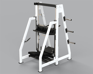 Máquina de <span class=keywords><strong>Prensa</strong></span> de Piernas de <span class=keywords><strong>90</strong></span> <span class=keywords><strong>Grados</strong></span> para Gimnasio Comercial con Función Ajustable y de Musculación para Uso en Casa y Gimnasio - Product Image 6