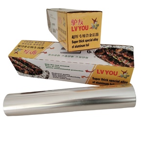 Barbacoa parrilla horno hornear hogar cocina papel de aluminio rollo barbacoa pollo papel envoltorios papel aceite - Product Image 4