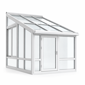 <span class=keywords><strong>Kit</strong></span> <span class=keywords><strong>de</strong></span> véranda adossée <span class=keywords><strong>en</strong></span> aluminium et verre pour l'extérieur, avec verre trempé Low-E 4 saisons, pour patio, jardin ou comme extension <span class=keywords><strong>de</strong></span> jardin d'hiver - Product Image 2