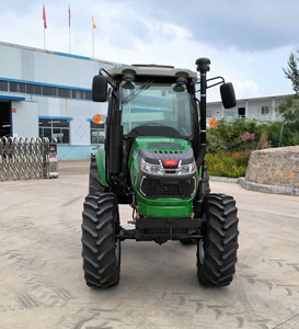 Peralatan pertanian traktor radial ban kabin AC 8 + 2 shift tractor 50HP traktor untuk pertanian disesuaikan - Product Image 4