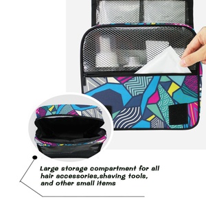 Bolsa de Aseo Portátil para Baño, Neceser Colgante de Viaje, Bolsa de Almacenamiento de Cosméticos, con Logotipo Personalizado - Product Image 5