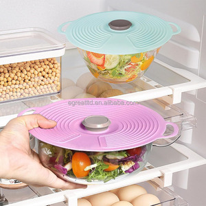 Accessoires de cuisine, couvercles en silicone pour bols, couvercles en silicone pour micro-ondes, couvercles en silicone pour casseroles, pour le stockage des aliments - Product Image 6