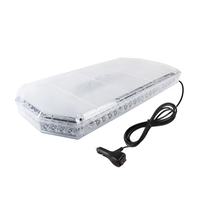 Hochwertige Neue 60cm Bernsteinfarbene Stroboskop-LED-Minilichtleiste Magnetisch IP65 Wasserdicht 54W 12-24V Universell Passend für Einsatzfahrzeuge