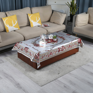 Mantel de PVC de 90x150 cm, color dorado, metálico, Independiente - Product Image 2