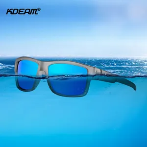KDEAM-gafas de sol polarizadas TPX para hombre y mujer, lentes flotantes a la moda, KD7077, novedad de 2021