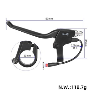 Manija de barra de freno para patinete eléctrico KUGOO M4 Max, palanca de frenos, manija de freno de disco, accesorios de repuesto - Product Image 5