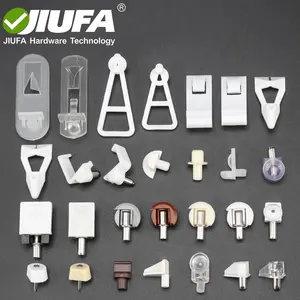 JIUFA Möbel Hardware Fitting Verschiedene Designs Kunststoff Regal Unterstützung Clip Peg Stecker Halter Für Panel Möbel