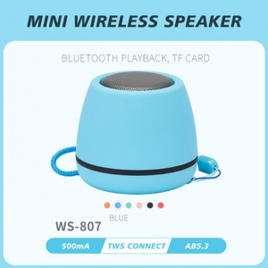 Haut-parleur Bluetooth FM de poche 5W, stéréo, mini, compact, portable, lecteur de musique sans fil, léger, audio de haute qualité - Product Image 4