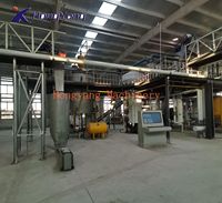Petite échelle 10-50 tonnes graines de tournesol gâteau d'huile équipement d'extraction par solvant huile de soja brute usine d'extraction d'hexane