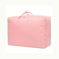 Sacs de rangement pliables en lin grande capacité, anti-poussière, pour organiser les vêtements, les couettes, les déménagements, les bagages