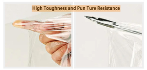 ฟิล์มพลาสติก PE ยืดได้ฟิล์มใสพร้อมพิมพ์แบรนด์ได้ - Product Image 4