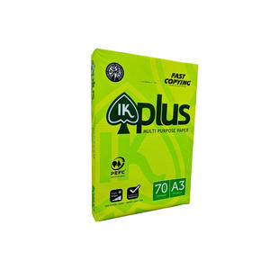 Papel de copia IK Plus A4 disponible en suministro a granel con precio de fábrica y envío rápido - Product Image 1