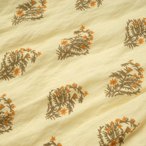 Tela de verano estampada, suave al tacto, de rayón, nailon, crepé, challie, con textura arrugada, para confección de vestidos. - Product Image 5