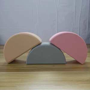 Bloque de Yoga Semicircular de Espuma EVA Ecológica de Alta Densidad con Tamaño y Color Personalizables para Yoga, Pilates y Ejercicio - Product Image 5