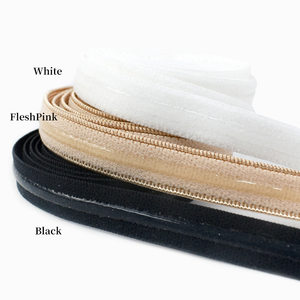 Meetee EB014 10mm Garment Rubber DIY Sewing Accessories FleshPink Thickened <strong>Silicone</strong> Non-Slip Tape <strong>Elastic</strong> Band Webbing Ribbon - Product Image 4