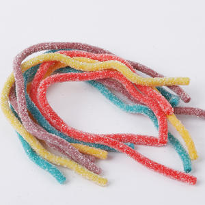 ผู้ผลิตลูกอมรส<span class=keywords><strong>เปรี้ยว</strong></span>รูปเชือกหลากสีคุณภาพสูงแบบกำหนดเองได้ ขายส่งจำนวนมาก - Product Image 4