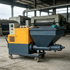 <span class=keywords><strong>Pistolet</strong></span> à mortier pneumatique portatif pour plâtrage mural, machine à projeter le stuc à 4 jets - Product Image 2