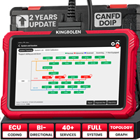 Herramienta de Diagnóstico Bidireccional KINGBOLEN K10 Elite, Escáner Bluetooth Obd2, Máquina de Codificación ECU