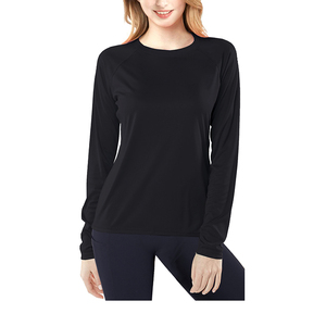 Magliette Protettive Solari da <span class=keywords><strong>Donna</strong></span>, T-Shirt a Maniche Lunghe Traspiranti per Corsa e Pesca, Magliette UV in Poliestere - Product Image 6