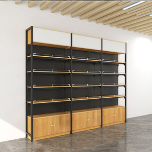 Estante de exhibición de supermercado personalizado, polvo electrostático en aerosol, estantería de góndola de doble cara Para <span class=keywords><strong>minimarket</strong></span> - Product Image 3