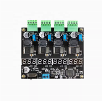 LM2596 Module d'alimentation à découpage multicanal Affichage numérique à quatre voies DC-DC Module d'alimentation à sortie Buck réglable