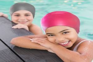 Bonnets <span class=keywords><strong>de</strong></span> <span class=keywords><strong>bain</strong></span> et casques <span class=keywords><strong>de</strong></span> plongée <span class=keywords><strong>Spiderman</strong></span> 100% silicone multicolores pour adultes et enfants - Écologiques - Product Image 4