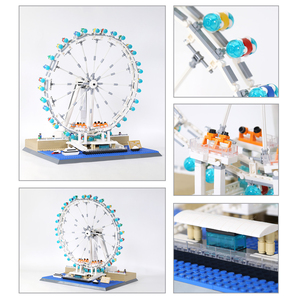 <span class=keywords><strong>Big</strong></span> <span class=keywords><strong>Ben</strong></span>, Elizabeth <span class=keywords><strong>Tower</strong></span> <span class=keywords><strong>Bridge</strong></span>, London Eye, célèbres monuments de Londres, Royaume-Uni, ensemble de blocs de construction d'architecture, collection de jouets éducatifs à assembler - Product Image 3