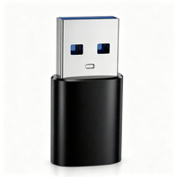 Adaptateur USB-C USB OTG en alliage d'aluminium neuf, stable et durable, protection contre les courts-circuits, transmission rapide de données pour ordinateur portable, garantie 1 an