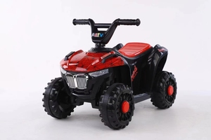Auto Elettrica Giocattolo a 4 Ruote per Bambini, Fuoristrada in Plastica ABS <span class=keywords><strong>Rossa</strong></span> con Telecomando per Ragazzi e Ragazze - Product Image 3