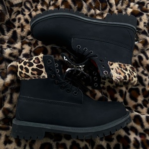 Botas de Senderismo de Invierno para Hombre, de Cuero Genuino de Diseño de Lujo, Transpirables, con Suela de Goma, Botas de Seguridad Unisex - Product Image 2