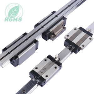 <strong>Linear</strong> <strong>Guides</strong> <strong>Rail</strong> Hgr15 Hgr20 Hgr25 Hgr45 With Slide Block With Block Bearing Slide 1500mm Rexroth For CNC Router <strong>Rail</strong> CNC - Product Image 1