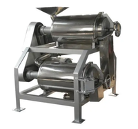 Voldoet aan EU-normen Volledig automatische fruitextractor Fruitpulp Ananas Mango Druif Citroen Pulping Sapvullende Mixer