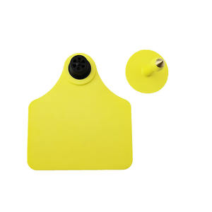 가축 바코드 UHF RFID 염소 귀 태그 칩 장거리 동물 소 양 소 돼지 전자 귀 태그 귀걸이 - Product Image 4