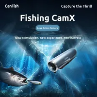 Caméra de sport Lure, haute qualité, légère, durable, portable, détecteur de poissons sans fil, étanche IP68, câble de 200 m, 180 degrés