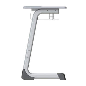 Ensemble <span class=keywords><strong>table</strong></span> et chaise <span class=keywords><strong>d</strong></span>'étudiant moderne de type C, bureaux <span class=keywords><strong>d</strong></span>'école, mobilier pour salle de classe - Product Image 2