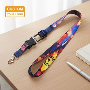 Printed Lanyard Cheap Promotional Usb Lanyards with High Speed Flash - Product Image 1