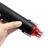 220 bricolage pistolet à Air chaud téléphone portable outil de réparation sèche-linge Support de soudage siège rétractable en plastique pistolet à Air plat prise ronde