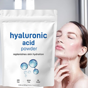 Poudre d'acide hyaluronique végétarienne OEM E, supplément de collagène - Product Image 3