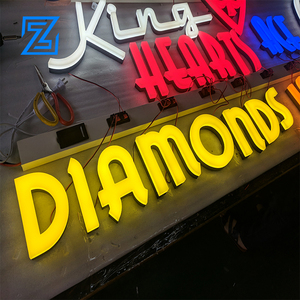 Letrero Acrílico de Corte Plano, Letrero Acrílico Personalizado, Logotipo, <span class=keywords><strong>Alfabeto</strong></span> de Plástico, Letras de Letrero Acrílico 3D - Product Image 3