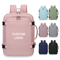 Nueva Mochila Impermeable para Computadora Portátil, Mochila de Viaje Personalizada de Gran Capacidad, Mochila Escolar con Puerto de Carga USB
