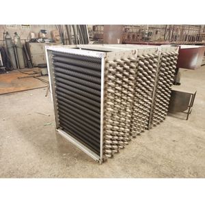 Échangeur de chaleur à air Hylita avec tubes à ailettes en acier inoxydable pour chauffage à vapeur de traitement d'huile de palme 220-380V - Product Image 1
