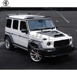 ชุดแต่งคาร์บอนไฟเบอร์แห้ง รุ่น G Class W465 สไตล์ Babus ประกอบด้วยกันชนหน้า ฝากระโปรง ปลายท่อไอเสีย ชิ้นส่วนตัวถัง Rocket Bodykit - Product Image 2