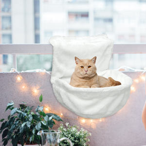 Yumuşak kedi asılı yatak sıcak ve rahat kedi asılı hamak kedi yatak hamak güçlü dayanıklı demir çerçeve ile - Product Image 5