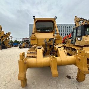 Bulldozer Caterpillar D7G de segunda mano de alta calidad, excavadora usada Cat D6G D7G, bulldozers usados en venta en Shanghái - Product Image 3